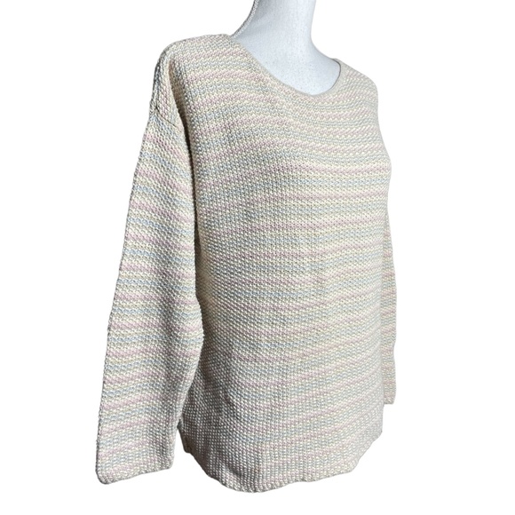 Women's Multicolor Knit Sweater - Picture 7 of 11